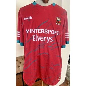 Mayo Maigh Eo GAA Jersey Mens Large Red Gaelic Irish Football O'Niells Ireland